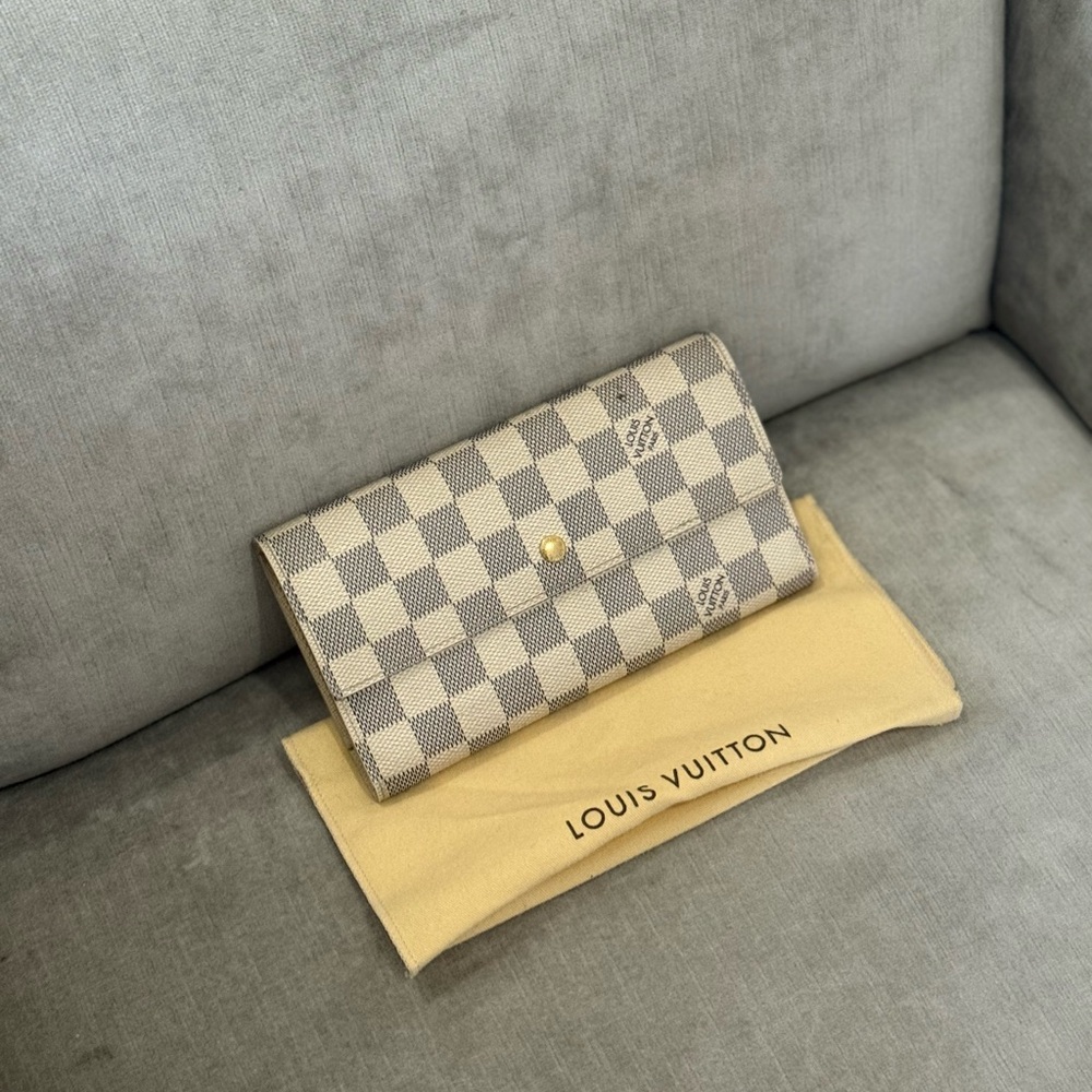 Louis Vuitton Damier Azur Canvas Wallet